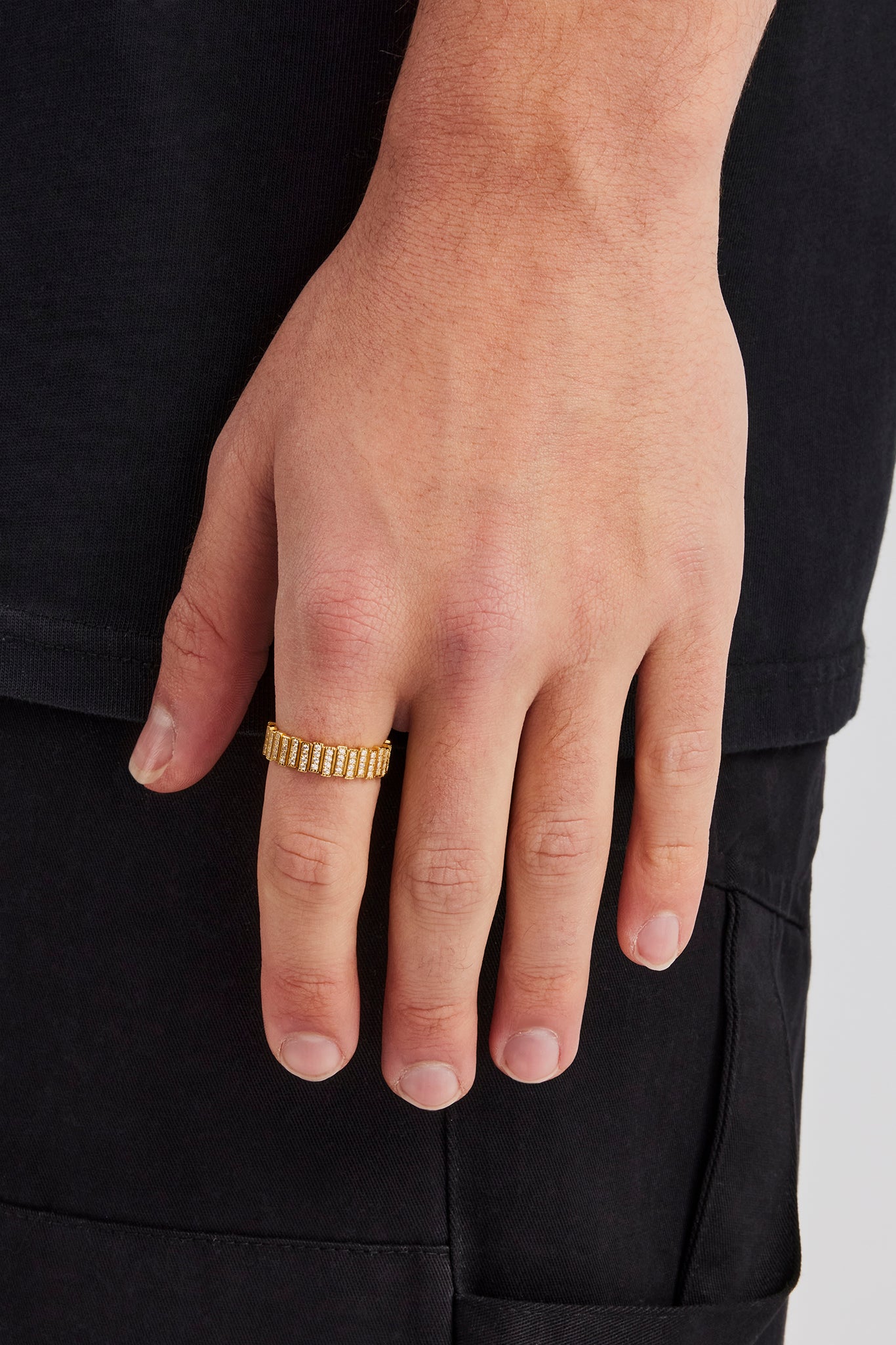 Paneel-Eisring – 6 mm – Gold